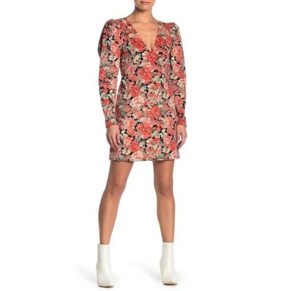 Free People Dresses & Skirts - NWT FREE PEOPLE Womens Dress Kapowski Slim Elegant Dark Red Size 4